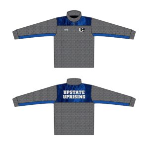 Upstate Uprising Custom Heathered Quarter Zip