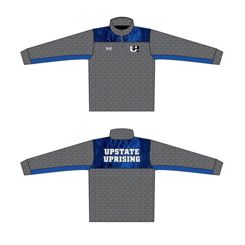 Upstate Uprising Custom Heathered Quarter Zip