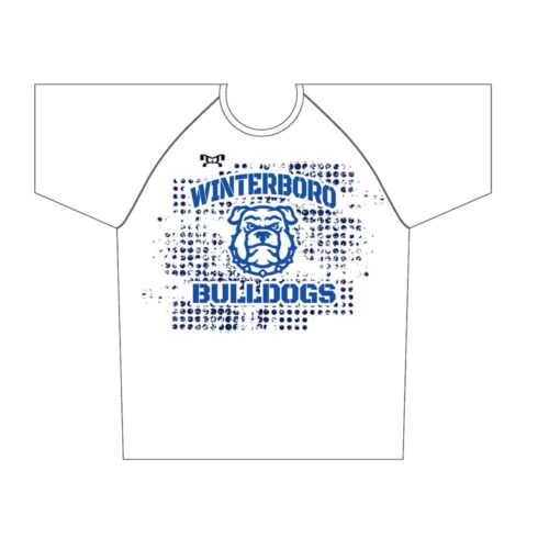 Winterboro High School Sublimated White Dri-Fit T-Shirt