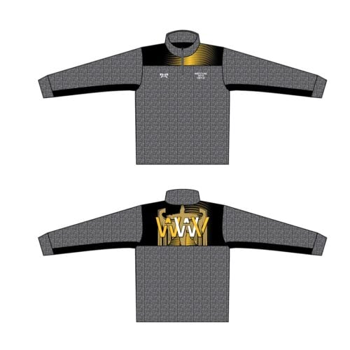 Wrestling with Virtue Custom Heathered Quarter Zip