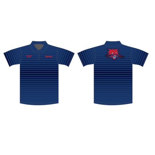 Benson High School Custom Blue Polo Shirt