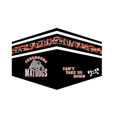 Cedarburg Matdogs Custom Female Face Mask