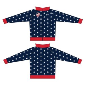 Elite Athletic Club Navy Stars Full Zip