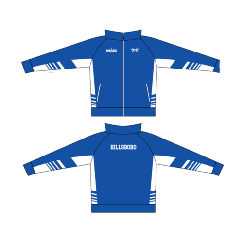 Hillsboro Wrestling Club Custom Full Zip