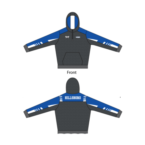 Hillsboro Wrestling Club Custom Quarter Zip Hoodie