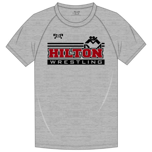 Hilton Cadets Wrestler Fan Sublimated Decal T-Shirt