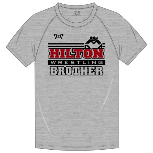 Hilton Cadets Wrestler Fan Sublimated Decal T-Shirt - Image 4