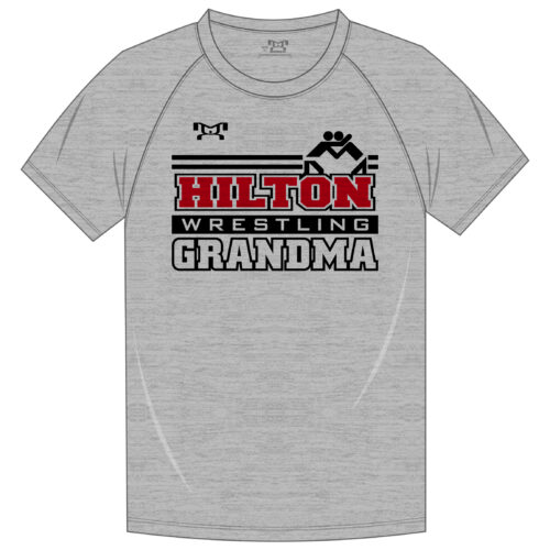 Hilton Cadets Wrestler Fan Sublimated Decal T-Shirt - Image 7