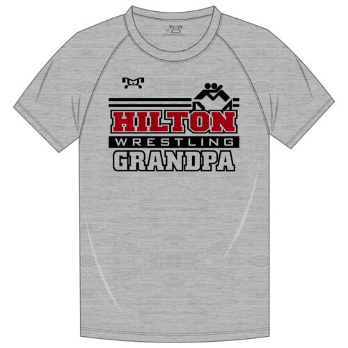 Hilton Cadets Wrestler Fan Sublimated Decal T-Shirt - Image 6