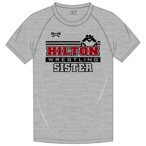 Hilton Cadets Wrestler Fan Sublimated Decal T-Shirt - Image 5
