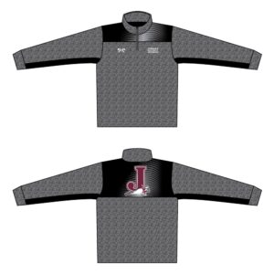 Jordan High School Custom Heathered Quarter Zip