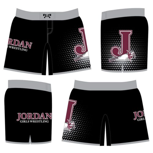 Jordan High School Women's Custom Fight Shorts