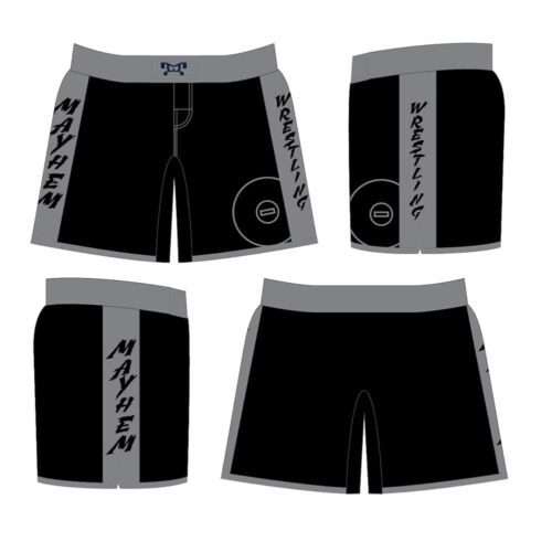 Mayhem Wrestling Women's Custom Fight Shorts