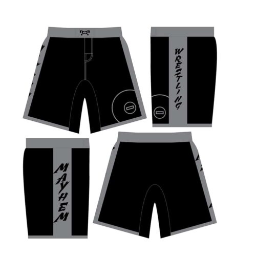 Mayhem Wrestling Mens Custom Fight Shorts``Mayhem Wrestling Mens Custom Fight Shorts`