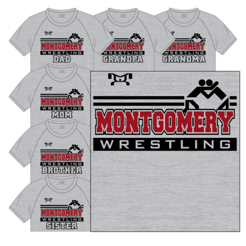 Montgomery Custom Sublimated Fan T-Shirt