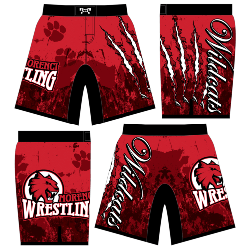 Morenci Wrestling Custom Fight Shorts