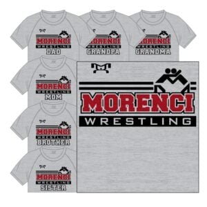 Morenci Wrestling Custom Sublimated Fan T-Shirt