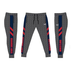 Roanoke Area Wrestling Custom Joggers