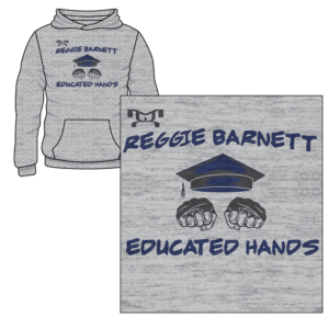 Reggie Barnett Educated Hands Sub Hoodie