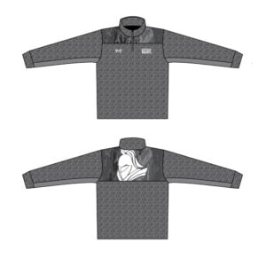 Robinson High School Custom Heathered Quarter Zip