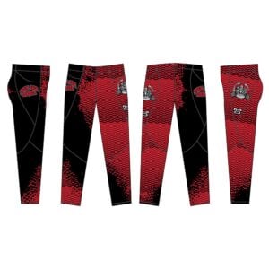 Spartan Barbell Red Women's Full length Leggings