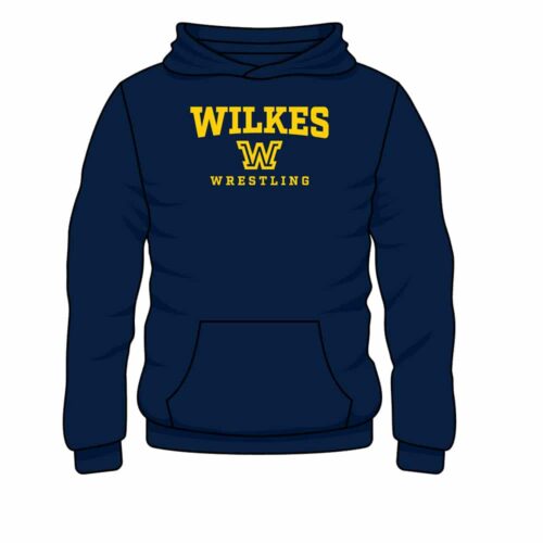 Wilkes University Custom Navy Hoodie