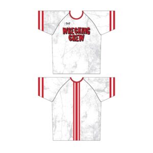 Wrecking Crew Wrestling Club Sublimated Red Dri-Fit T-Shirt