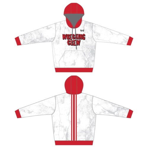 Wrecking Crew Wrestling Club Sublimated Hoodie