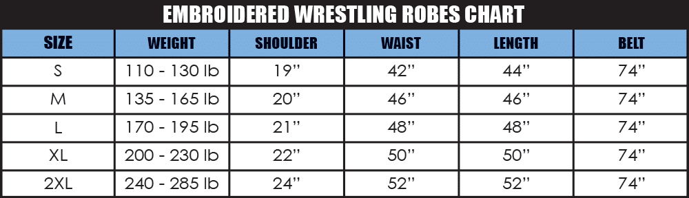 Wrestling Robes