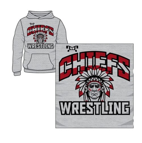 Blackwater Chiefs Sublimated Grey Hoodie