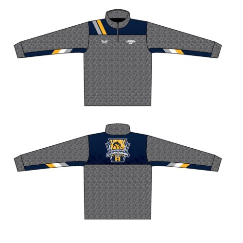 Keystone State Championships Custom Heathered Quarter Zip