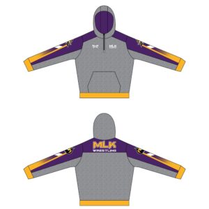 Martin Luther King High School Custom Quarter Zip Hoodie