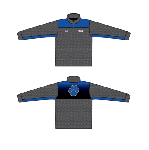 Maple Shade Custom Heathered Quarter Zip  (Heather fabric may vary in color & texture)