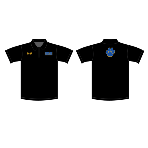 Maple Shade Custom Black Polo  Shirt