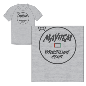 Mayhem Wrestling Custom Sublimated T-Shirt