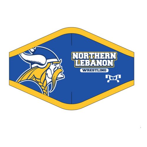 Northern Lebanon Wrestling Club Custom Face Mask