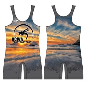 Oregon Coast Wrestling Academy Custom Singlet