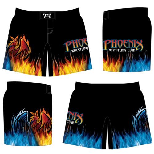 Phoenix Wrestling Club Women's Custom Micro Stretch Fight Shorts