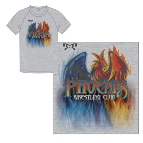 Phoenix Wrestling Club Custom Sublimated T-Shirt