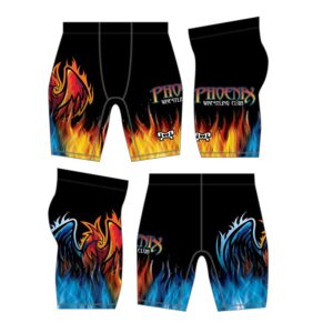 Phoenix Wrestling Club Custom Men's Compression Shorts