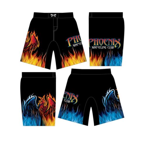 Phoenix Wrestling Club Custom Fight Shorts