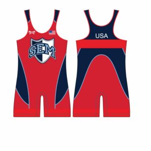 Wyoming Seminary Custom Red Men's Singlet