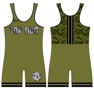 Top Dog Wrestling Club Custom Singlet