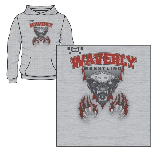 Waverly Sublimated Grey Hoodie