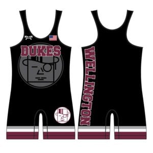 Wellington Dukes Custom Black Singlet