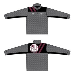 Wellington Dukes Wrestling Heathered Quarter Zip