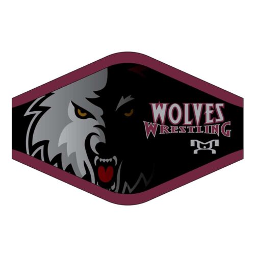 Wolves Wrestling Club Custom Face Mask