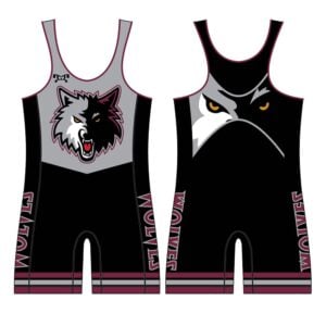 Wolves Wrestling Club Custom Singlet