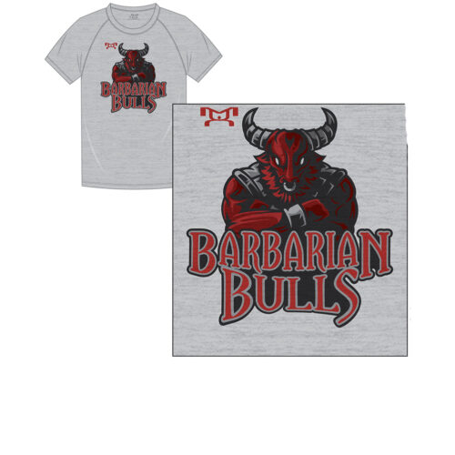 Barbarian Bulls Custom Sublimated T-Shirt