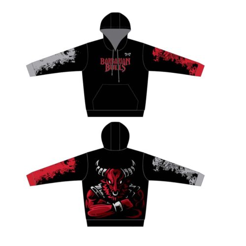 Barbarian Bulls Sublimated Hoodie